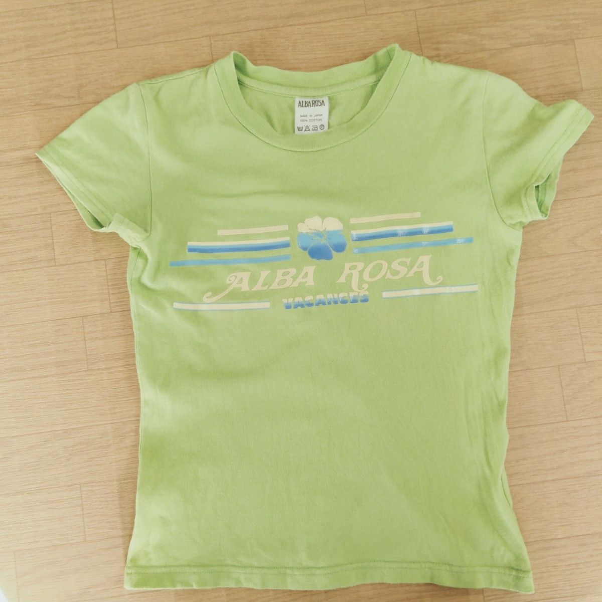 アルバローザ　 Tシャツ二手;物流保障;有些许损伤或污渍
