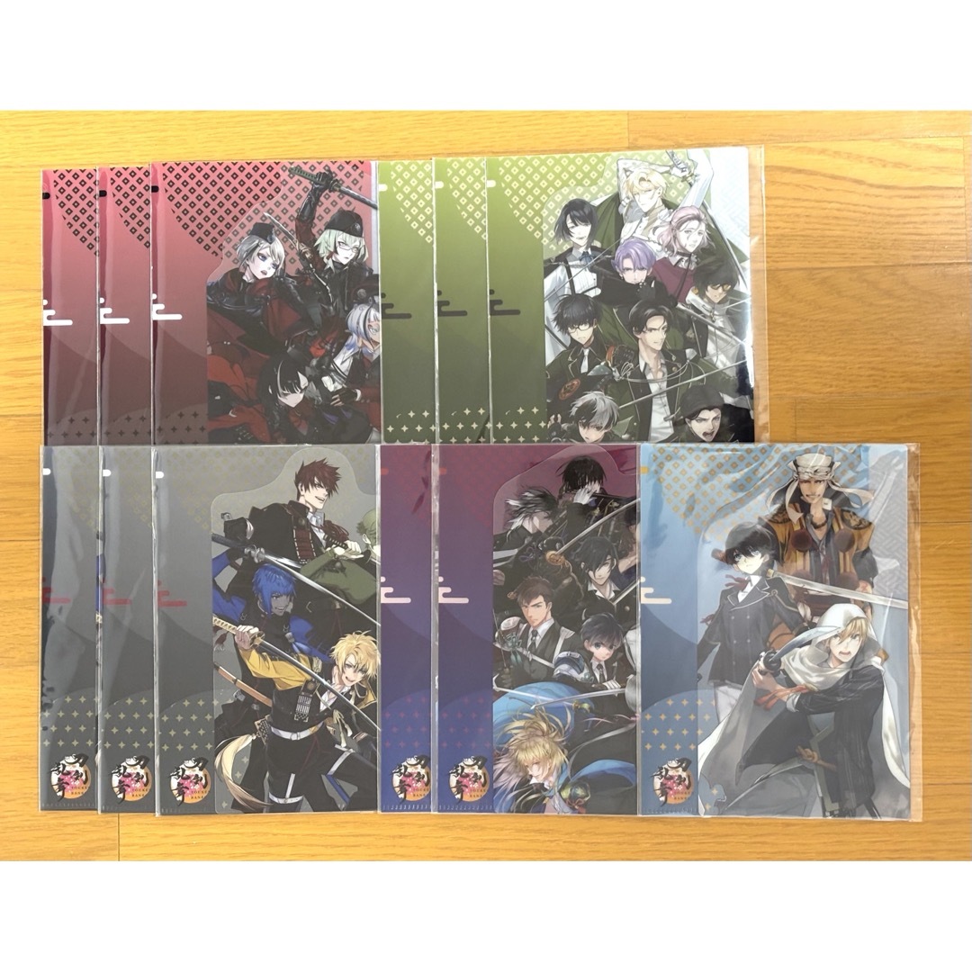 刀剣乱舞 クリアファイル セブンイレブン未使用