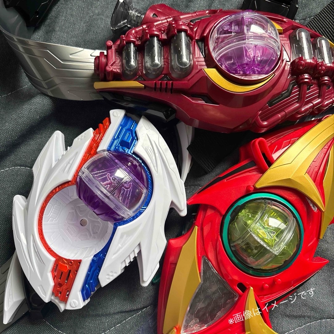 仮面ライダーゼッツ　まとめ売り没有明显的损伤或污渍