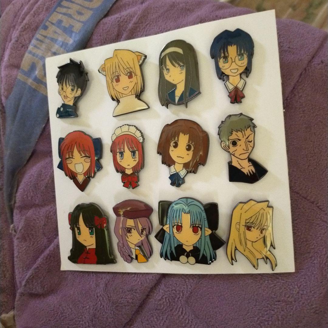 キャラクターバッジ没有明显的损伤或污渍