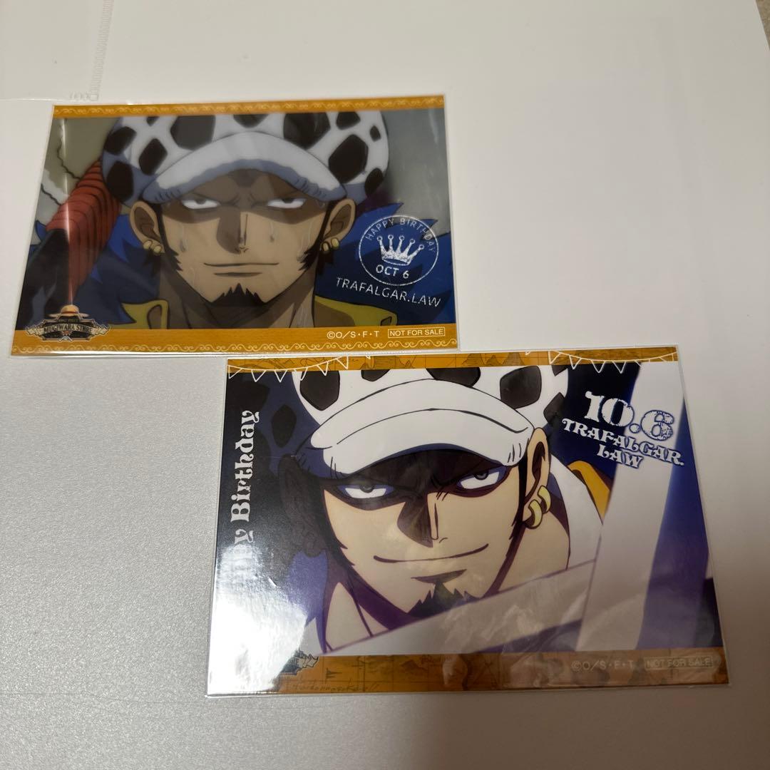 ワンピース ロー バースデーブロマイド