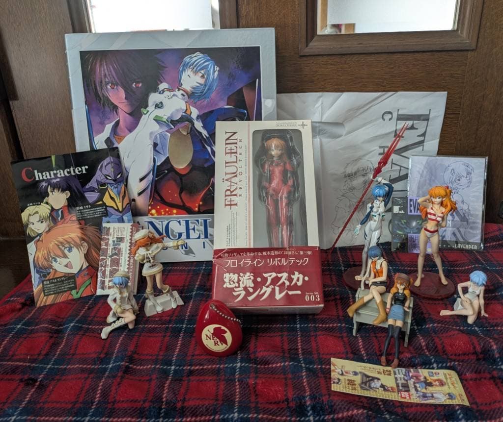 新世紀エヴァンゲリオン フィギュア まとめ売り アスカ・ラングレー 綾波レイ有损伤或污渍