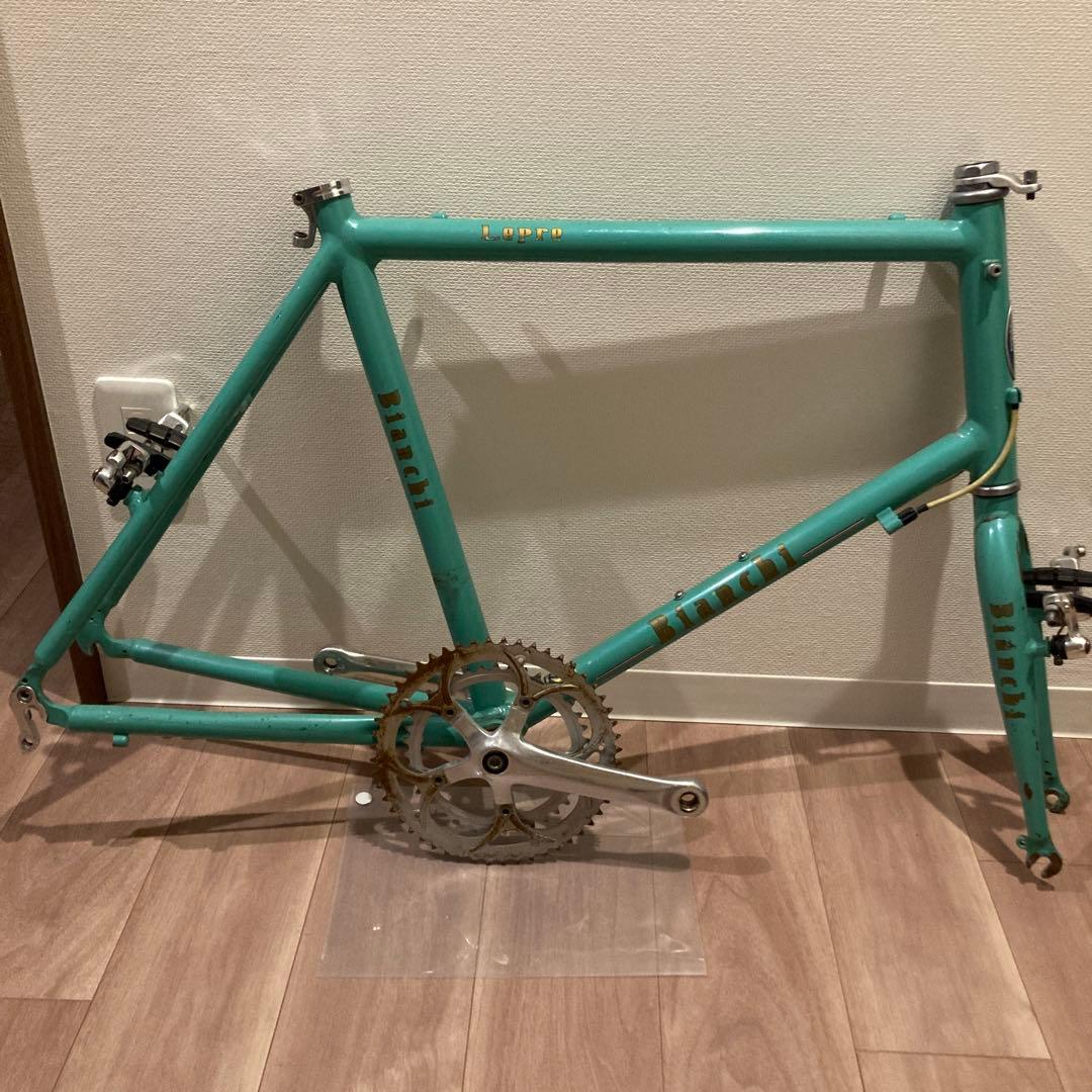 Bianch minivelo-9 Lepre ミニベロフレーム　ビアンキBIANCHI;没有明显的损伤或污渍