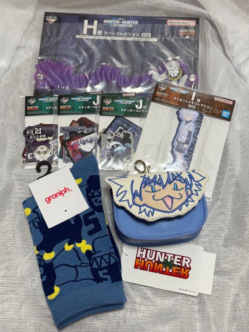 値下げ】HUNTER×HUNTER 一番くじ グラニフ ポーチ キルア未使用