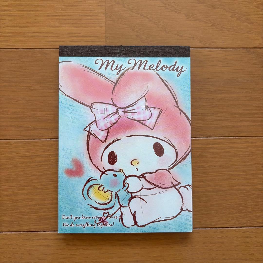 My Melody メモ帳 サンリオ カミオジャパン