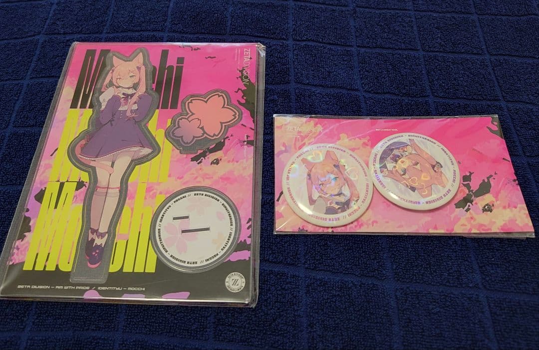 ZETA　Mocchi　缶バッジ　アクスタ　セット　誕生日