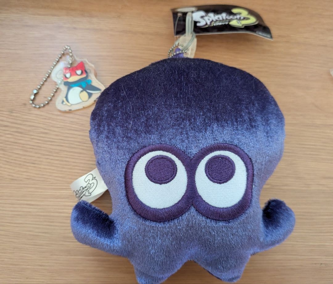 Splatoon3 タコ ぬいぐるみパスケース(紫)