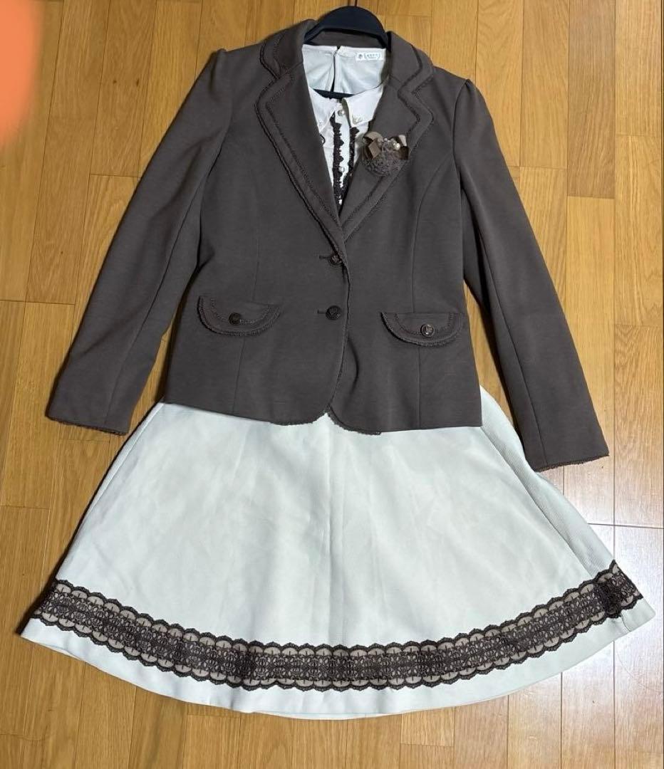 値下げ　アクシーズファーム　フォーマル　セットアップ　M〜L 中古axes femme;接近未使用