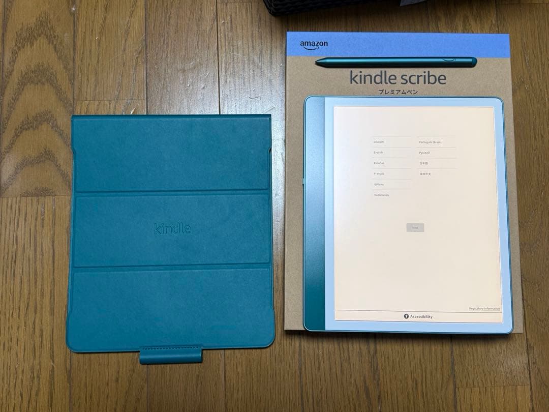 Kindle Scribe（2024） 10.2インチ 64GB 本体とカバーKindle;接近未使用