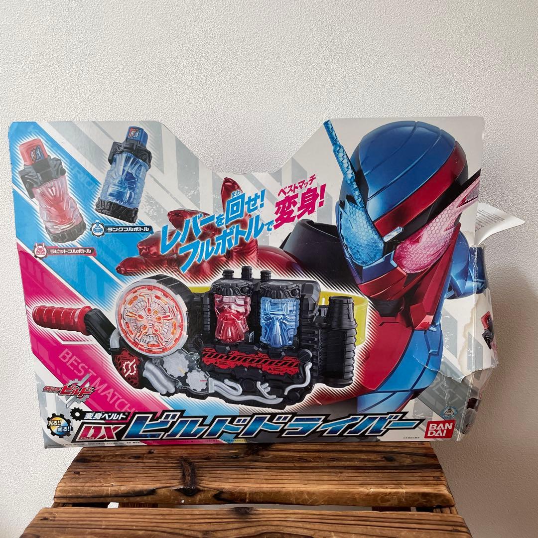 仮面ライダー ビルド⚫️DXビルドドライバー＋フルボトル24本セットBANDAI;没有明显的损伤或污渍