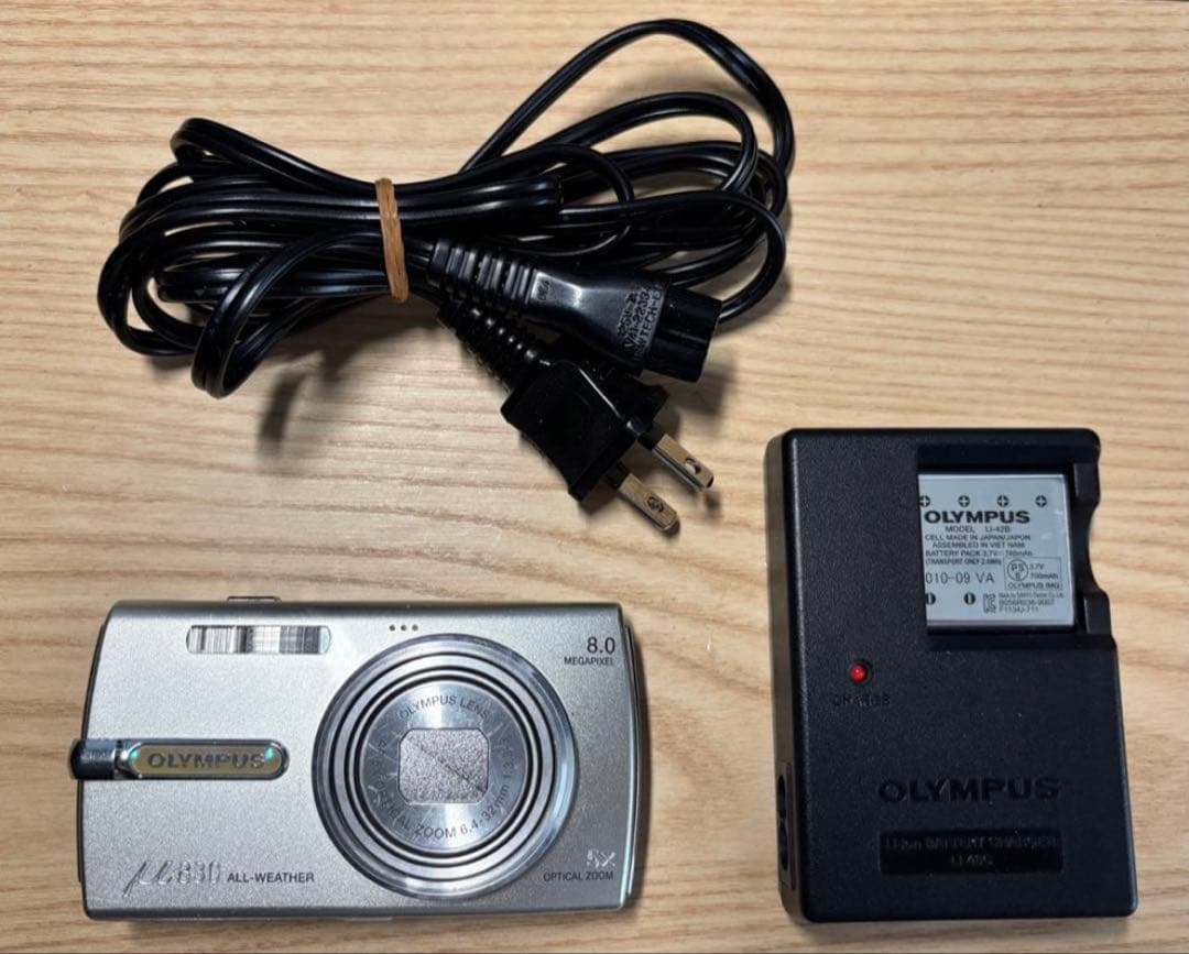 デジカメ 動作確認済み オリンパス/Olympus μ830OLYMPUS;有些许损伤或污渍