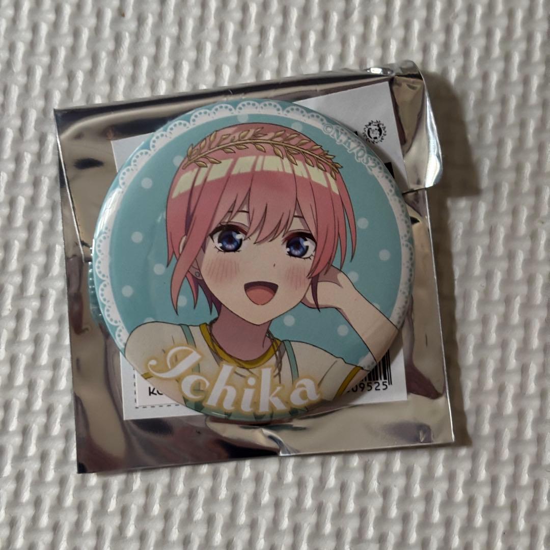 五等分の花嫁　中野一花　Bull Pulu 缶バッジ