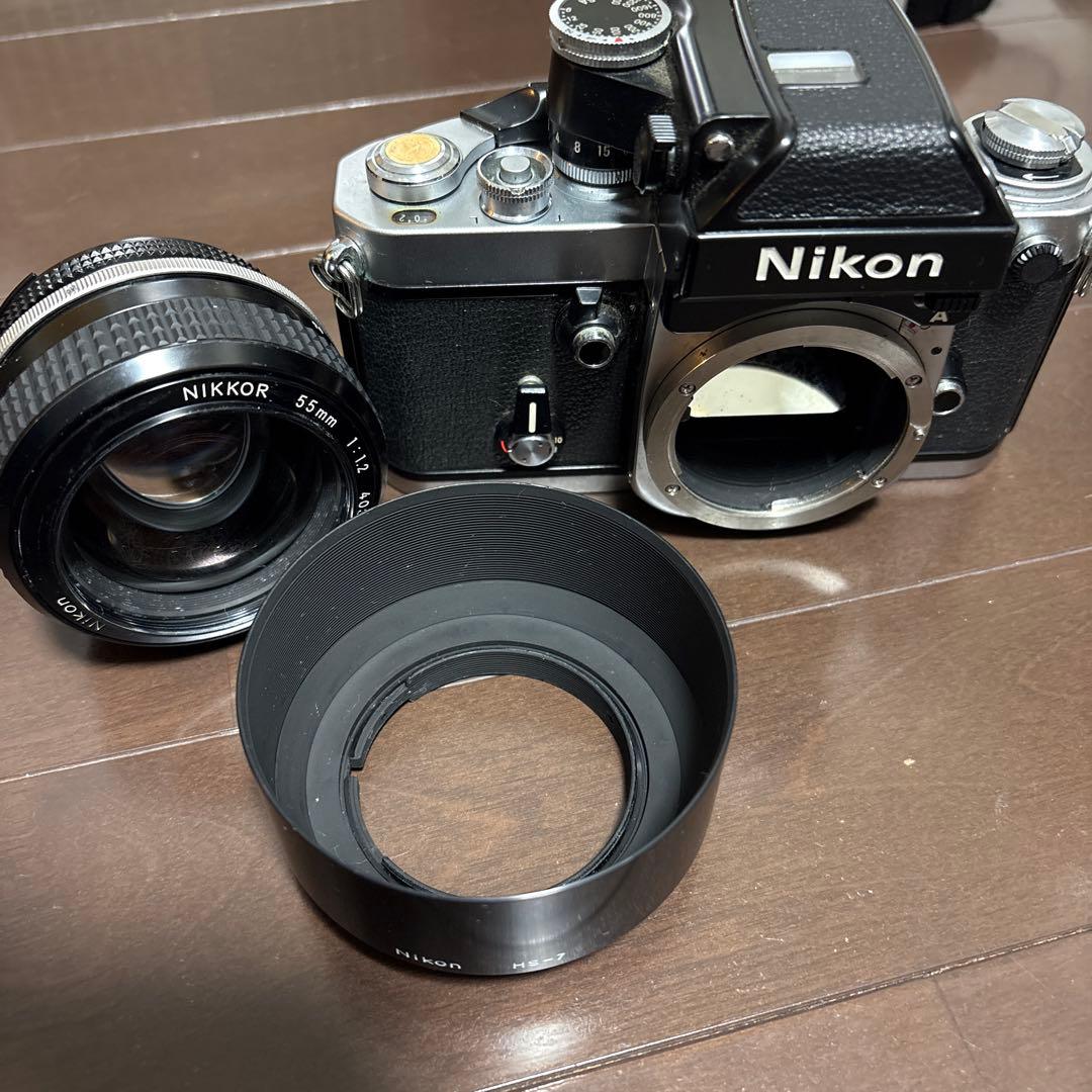 Nikon F2フォトミック➕Nikon Ai NIKKOR 55mm F1.2整体状态不佳