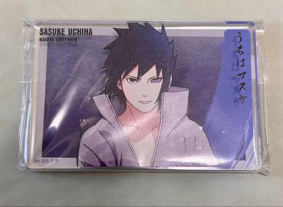 NARUTO ナルト　ベースヤードトーキョー　アクリルブロック　うちはサスケ