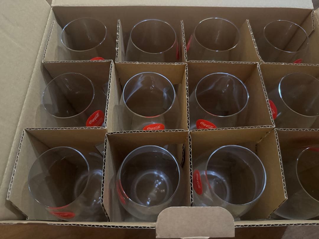 新品未使用Coca ColaxRIEDEL コカコーラxリーデルクリスタルグラスRiedel;未使用