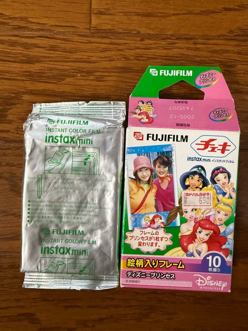 富士フィルム instax mini インスタントフィルム ディズニープリンセス富士フイルム;有些许损伤或污渍