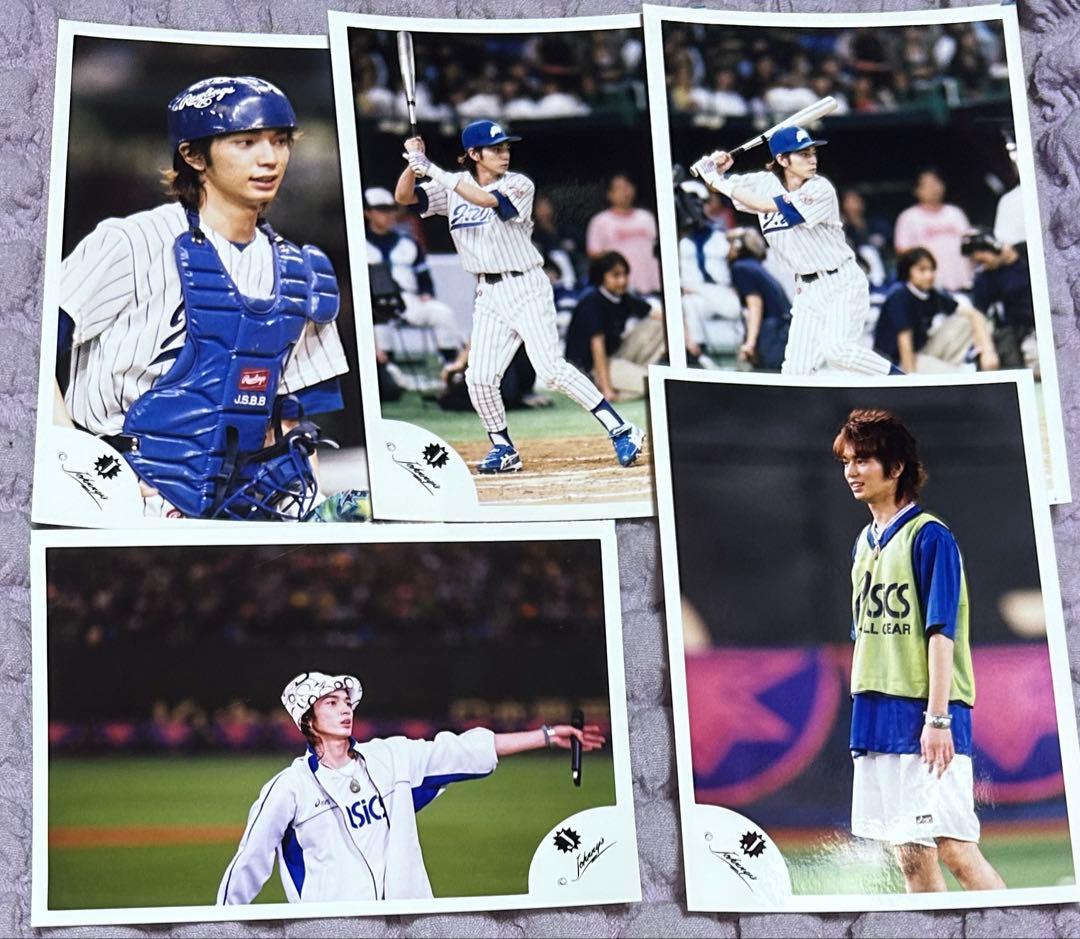 嵐 松本潤 公式写真 ファン感謝祭 運動会有些许损伤或污渍