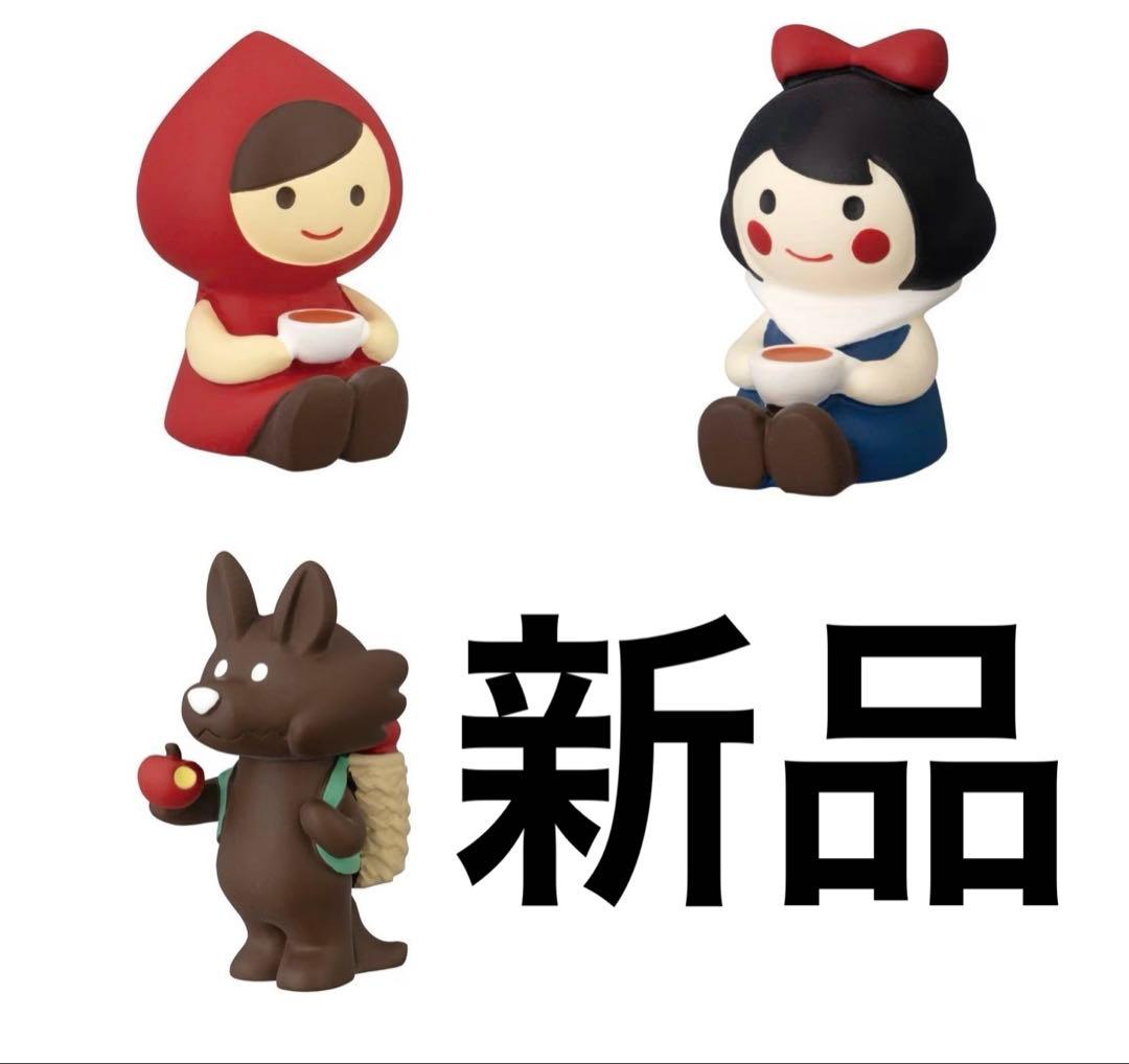 デコレdecoleオトギッコ　ティータイム赤ずきん白雪姫リンゴ狩りオオカミDECOLE;未使用