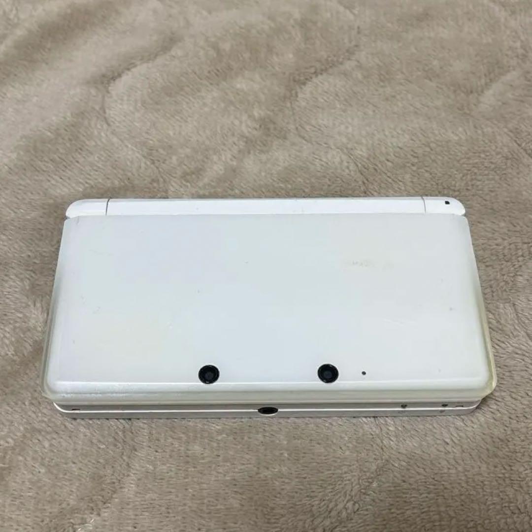 ジャンク　ニンテンドー3DS 本体 白Nintendo 3DS;有损伤或污渍