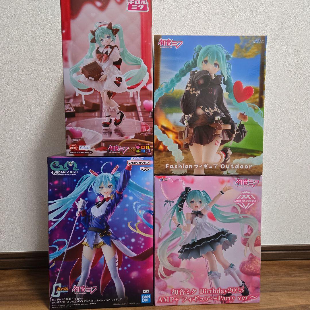 初音ミクフィギュア4点セット