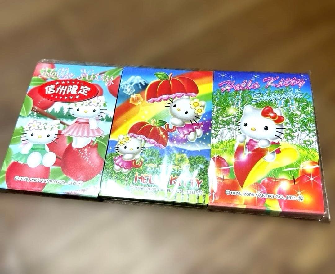 ハローキティ　キティ　メモ帳 信州限定　2006年レアHELLO KITTY;未使用