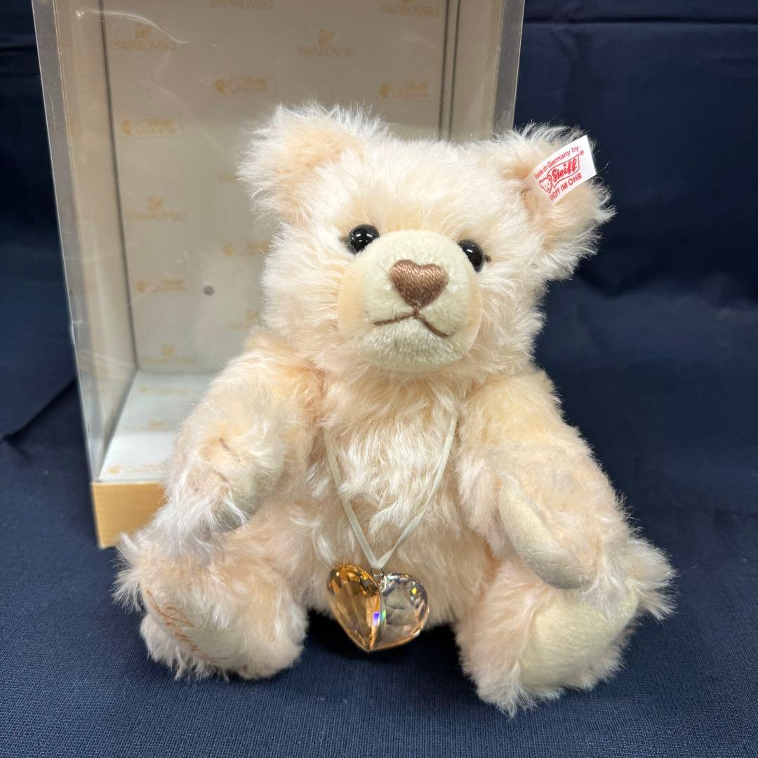 137-86 限定 シュタイフ ジュエルズ スワロフスキー 2007 テディベアSteiff;有损伤或污渍