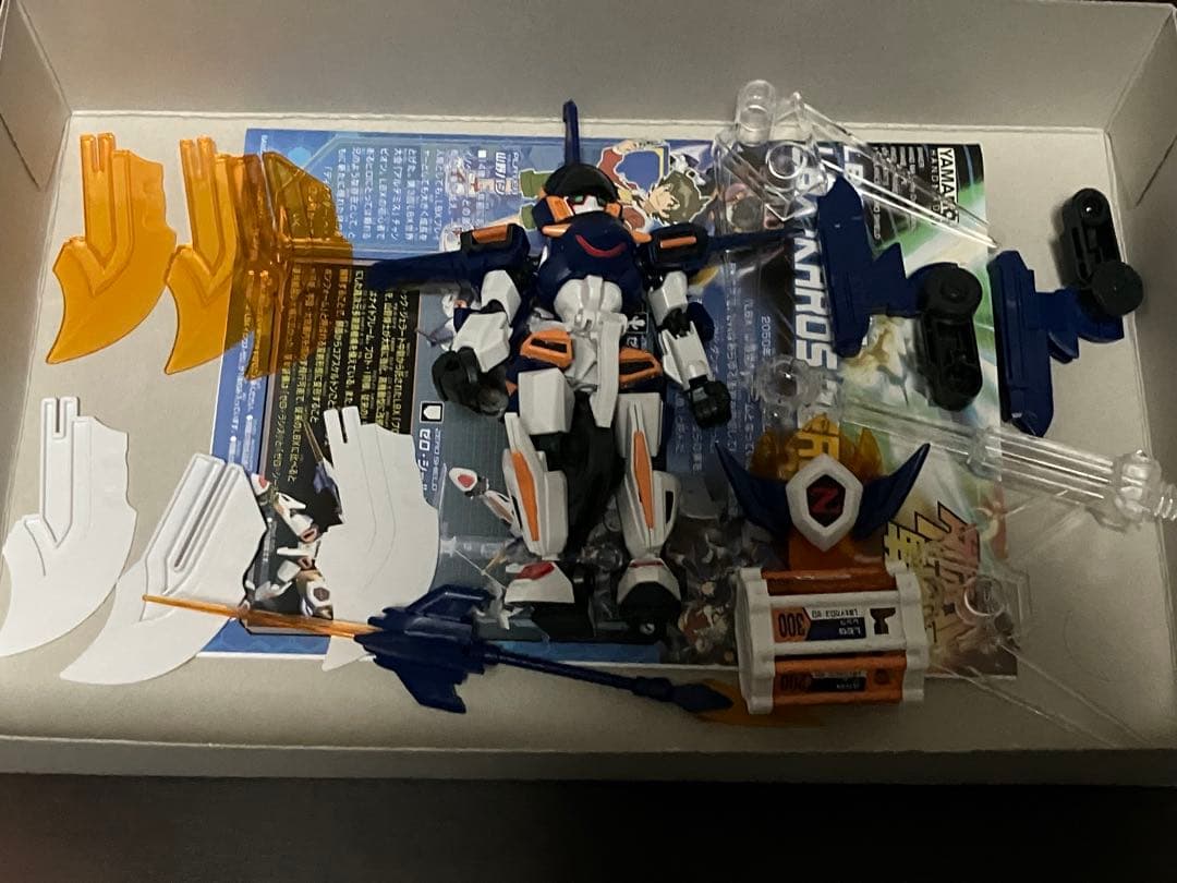 【ジャンク・組立済】LBX ダンボール戦機 イカロス・ゼロ イカロス・フォースBANDAI SPIRITS;有些许损伤或污渍