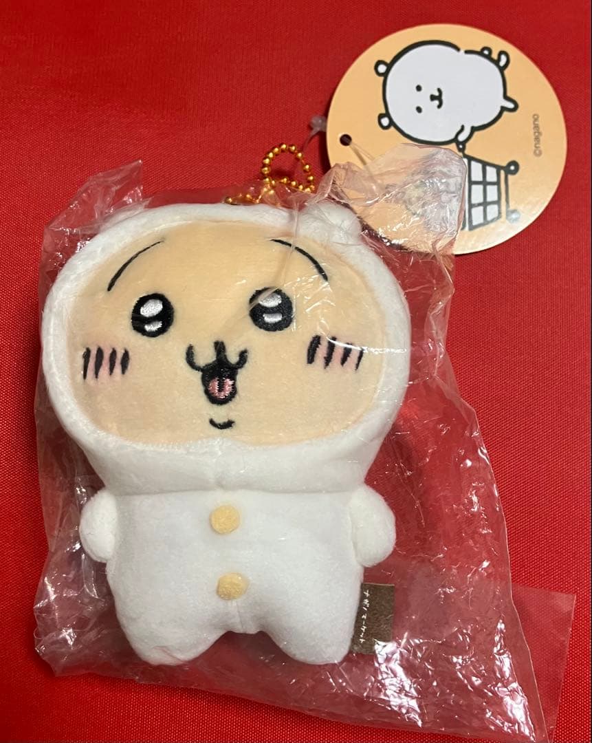 ちいかわ マスコット うさぎ くまをかぶったうさぎ ぬいぐるみ ナガノのくま接近未使用