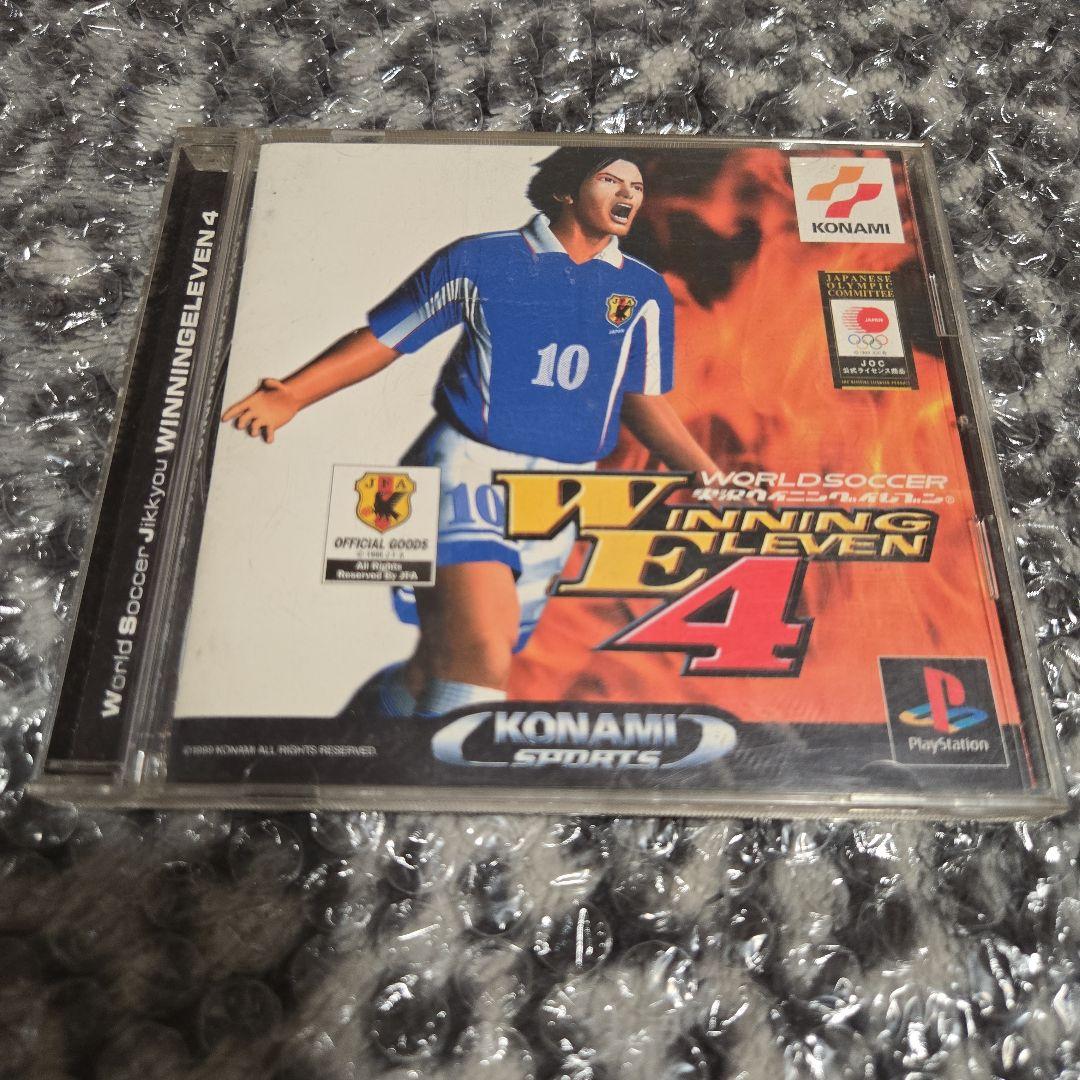☆PS ワールドサッカー　実況ウイニングイレブン4