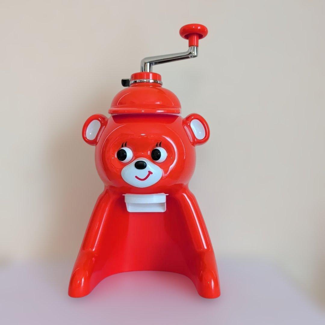 TIGER きょろちゃん かき氷器 オレンジ 復刻版 2018年版タイガー魔法瓶;未使用