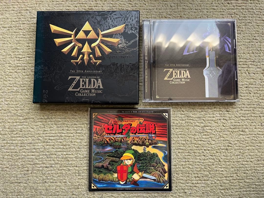 ゼルダの伝説 ゲーム音楽集 30周年記念盤CD