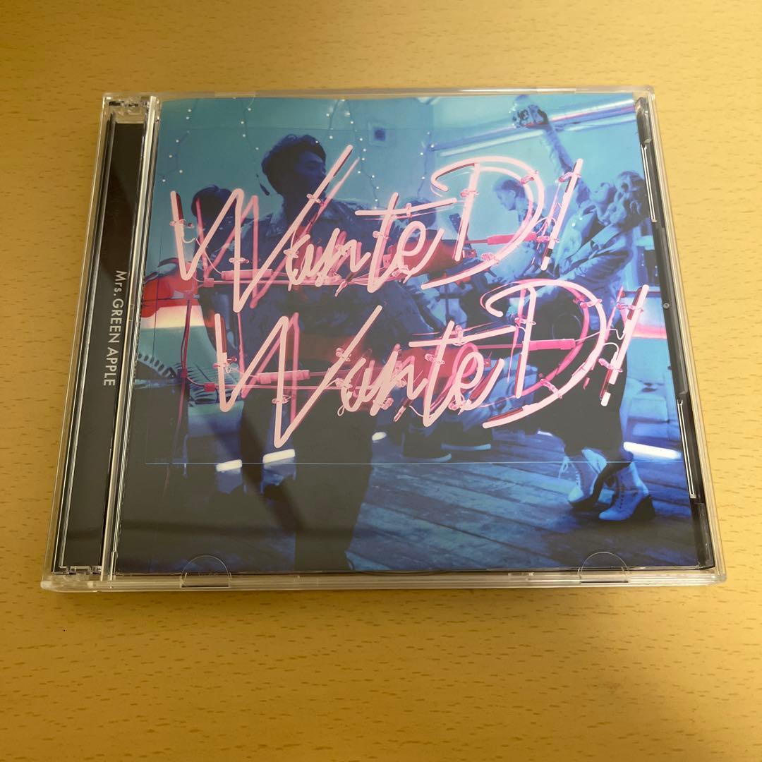 正規品 Wanted!Wanted!初回限定盤 Mrs. GREEN APPLE没有明显的损伤或污渍