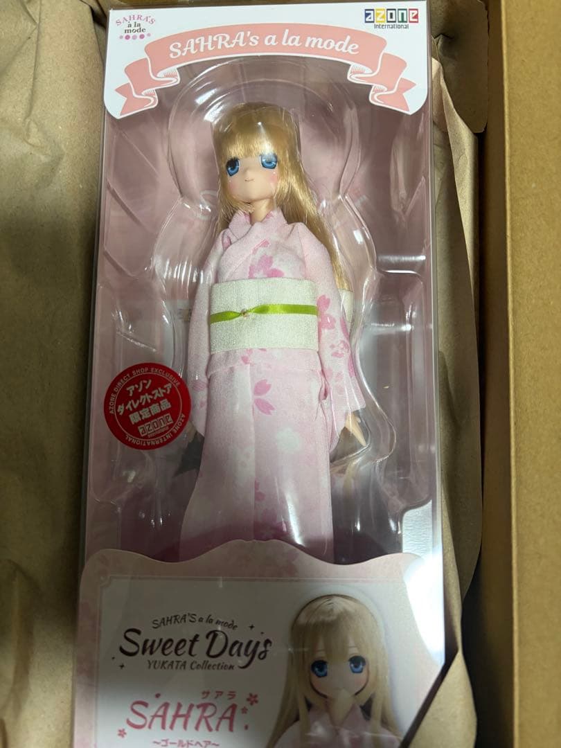 サアラズ ア・ラ・モード SAHRA サアラ　ゴールドヘアAZONE INTERNATIONAL;未使用
