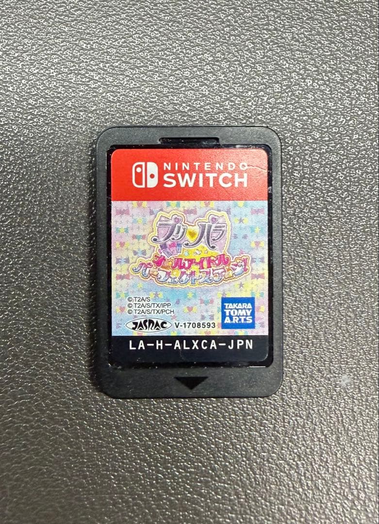 プリパラ　オールアイドルパーフェクトステージ！　Nintendo SwitchNintendo Switch;没有明显的损伤或污渍