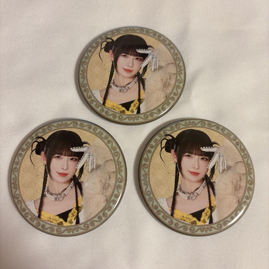 島村嬉唄 缶バッジ 3点セット