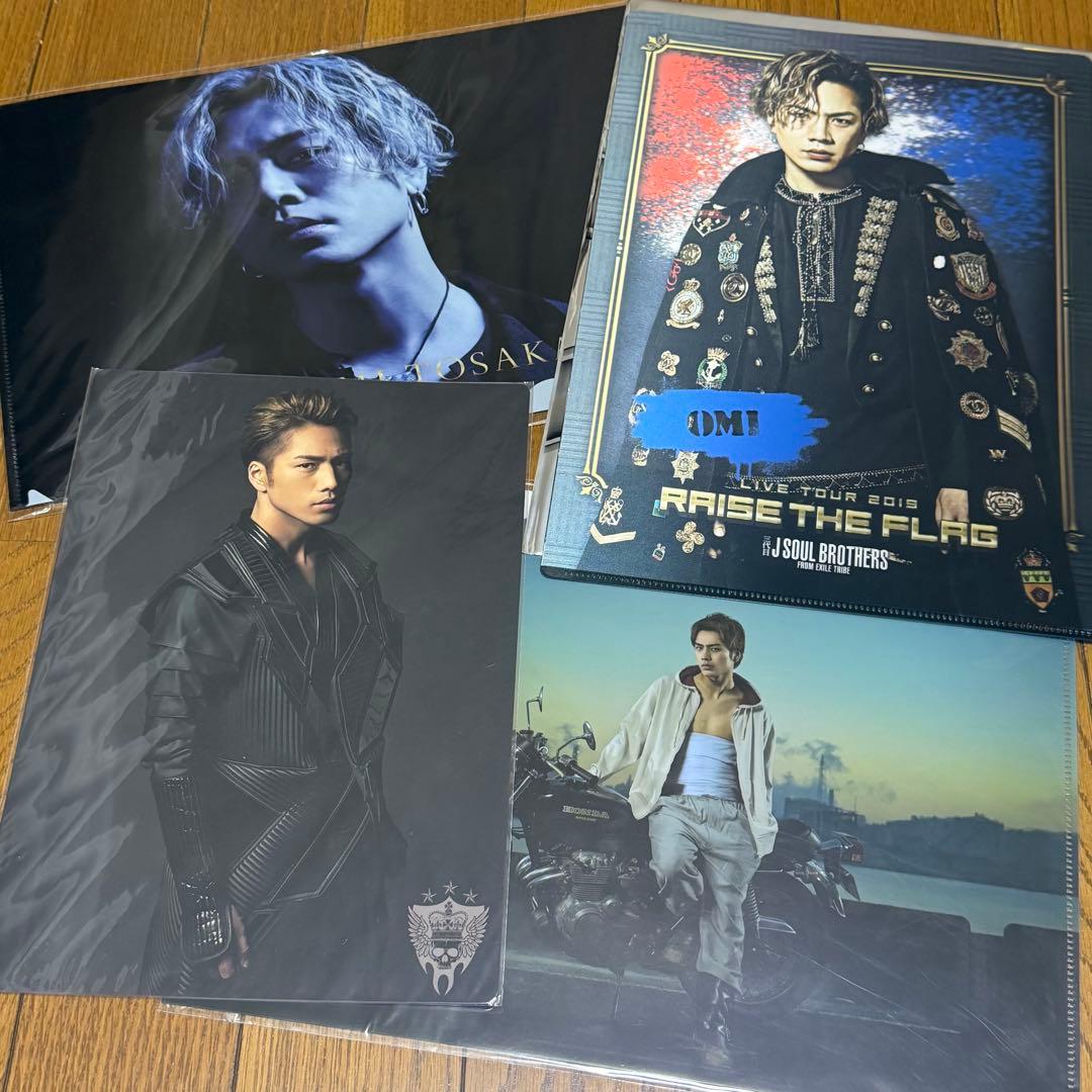 登坂広臣 クリアファイル 下敷き セット