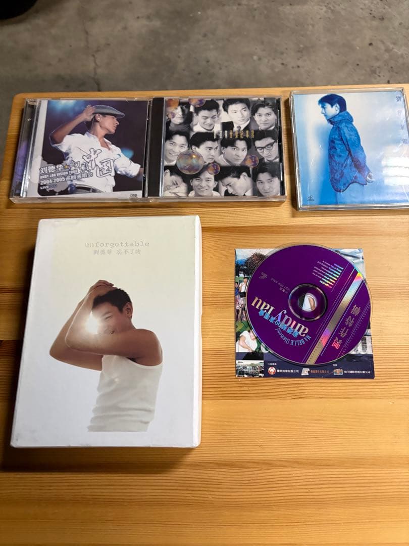劉徳華 Andy Lau CD・DVD 5枚