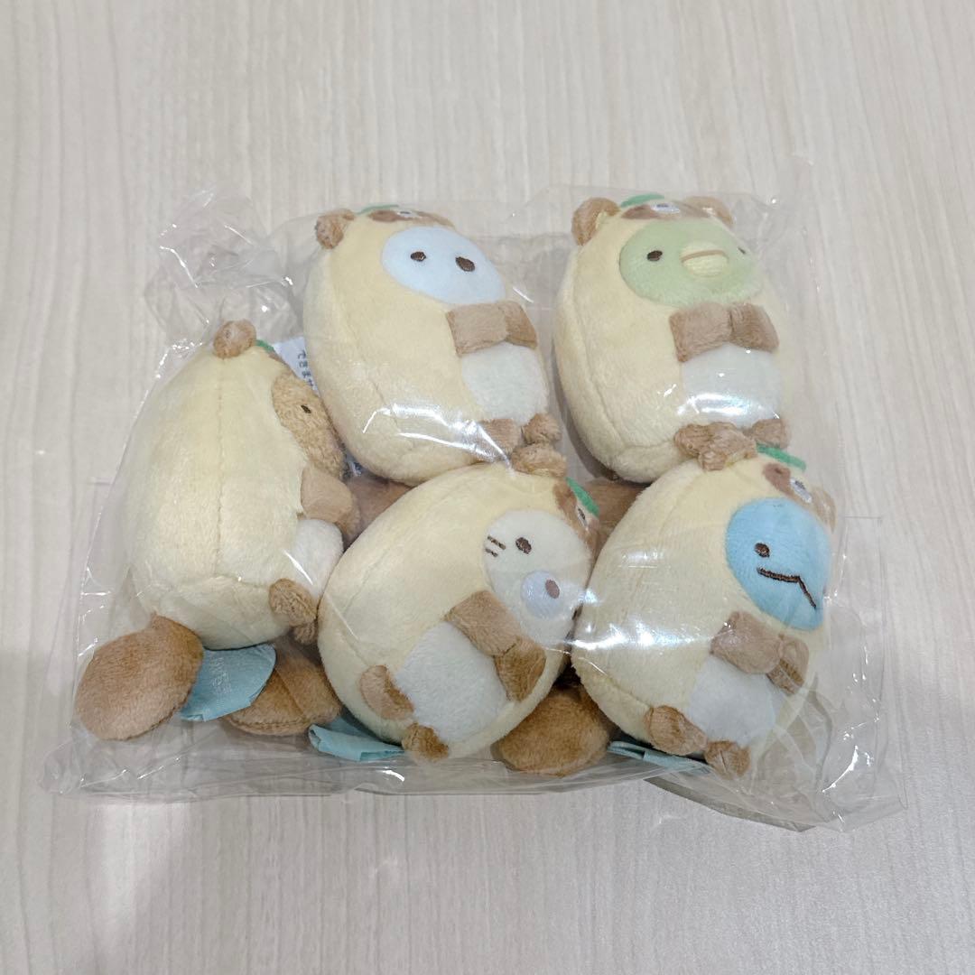 すみっコぐらし たぬきのまんまるレストラン てのりぬいぐるみ 受注未使用