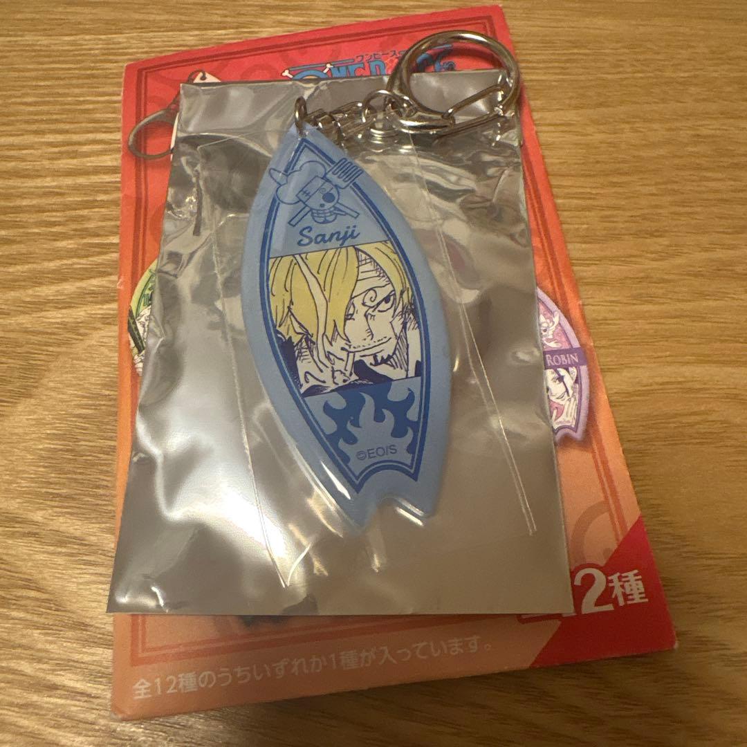 ワンピース ONEPIECE サーフボード風アクリルキーホルダー サンジ