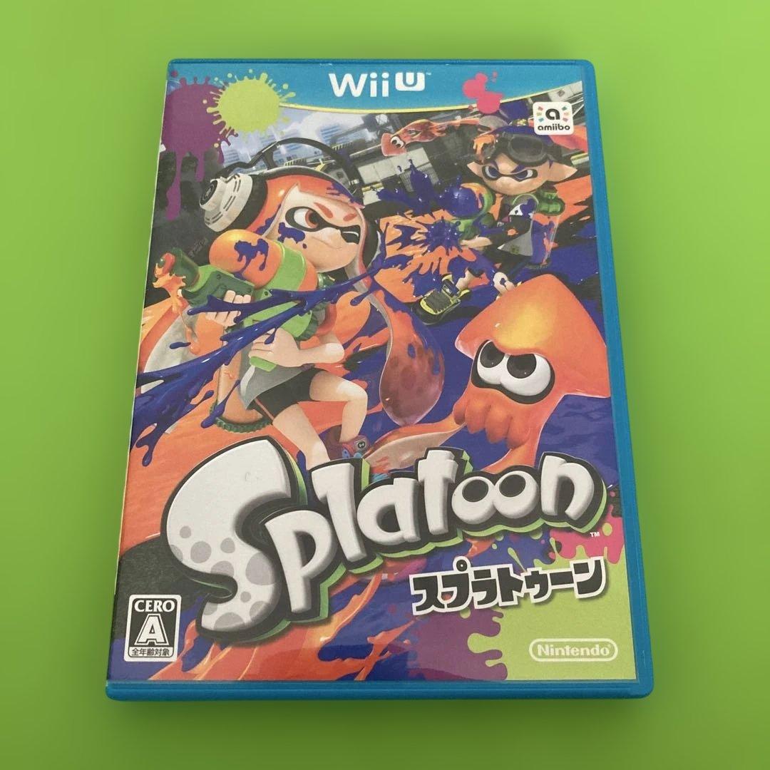 Splatoon スプラトゥーン Wii U有些许损伤或污渍