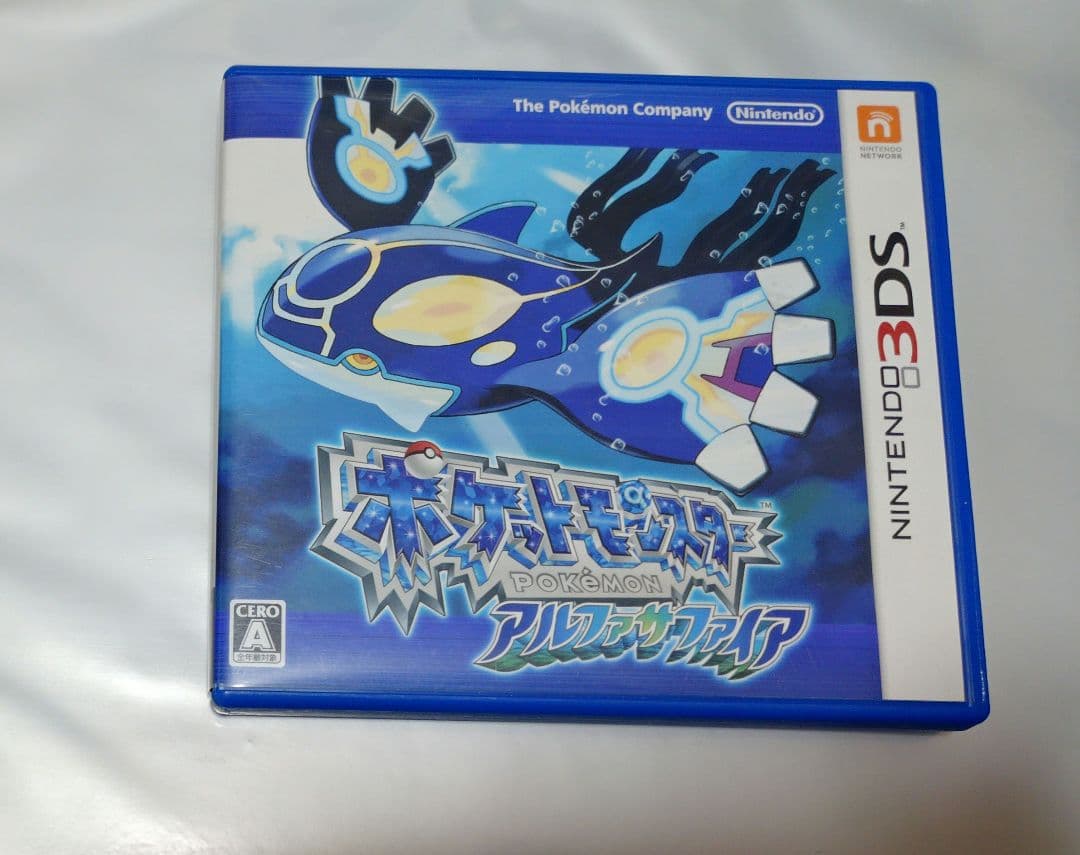【動作確認済み】ポケットモンスター 3DS ソフト アルファサファイア