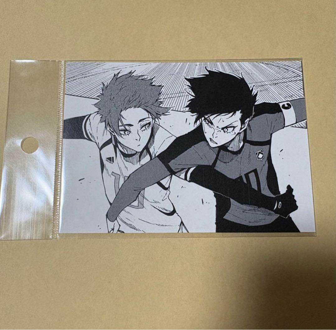ブルーロック 韓国 アニメイトOnly Shop ポストカード 糸師 冴糸師 凛未使用