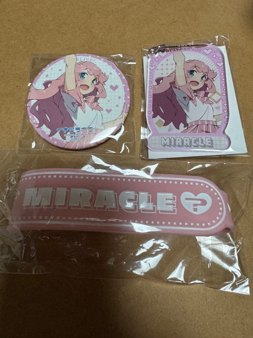 イキヅライブ 1st LIVE 金澤奇跡 ミラクル ガチャ コンプ 3点セット