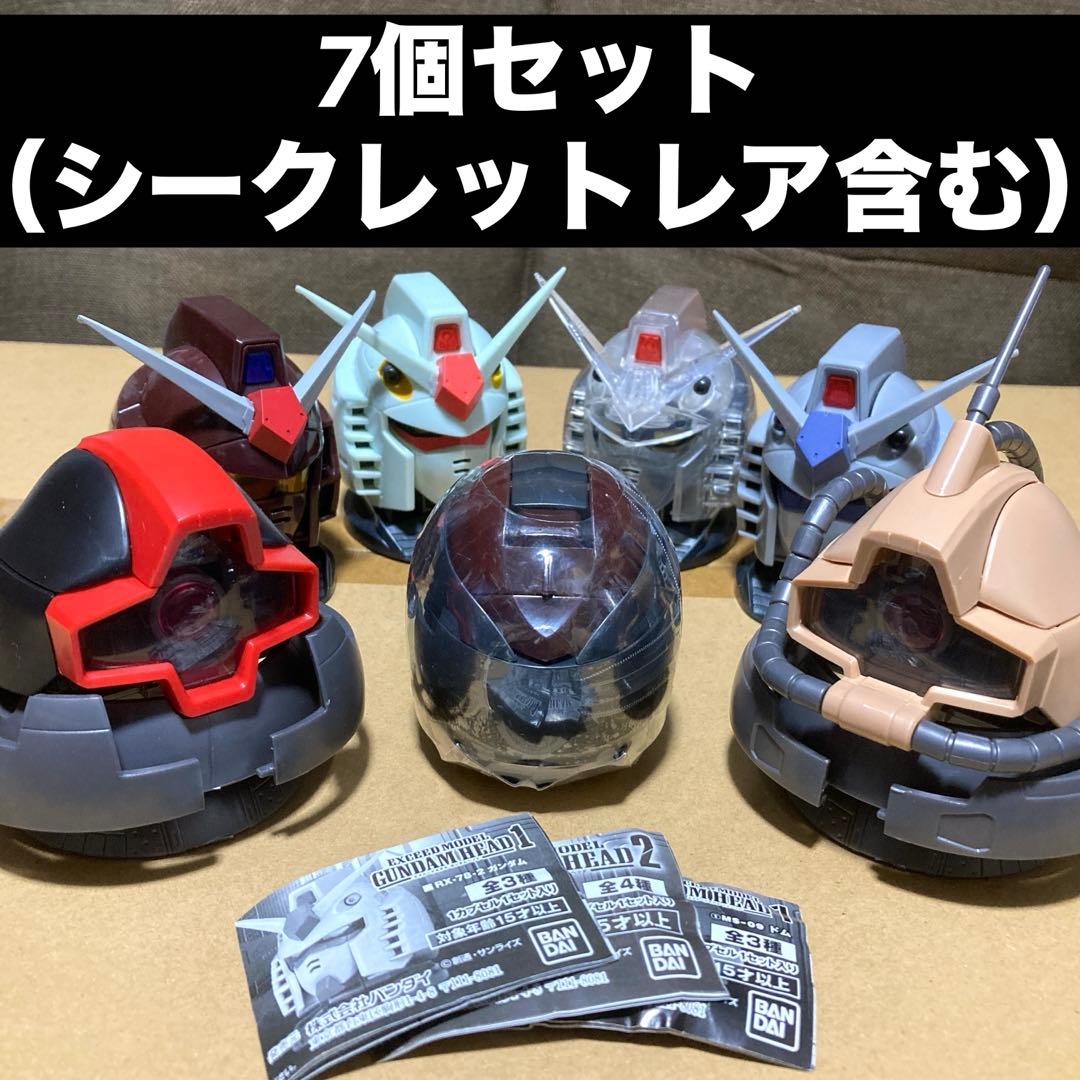 【中古良品】 EXCEED MODEL GUNDAM HEAD 他7個セット