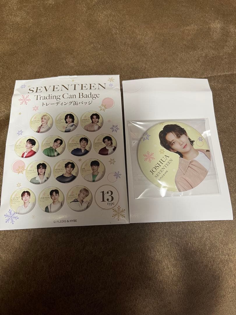 SEVENTEEN 缶バッジ ジョシュア