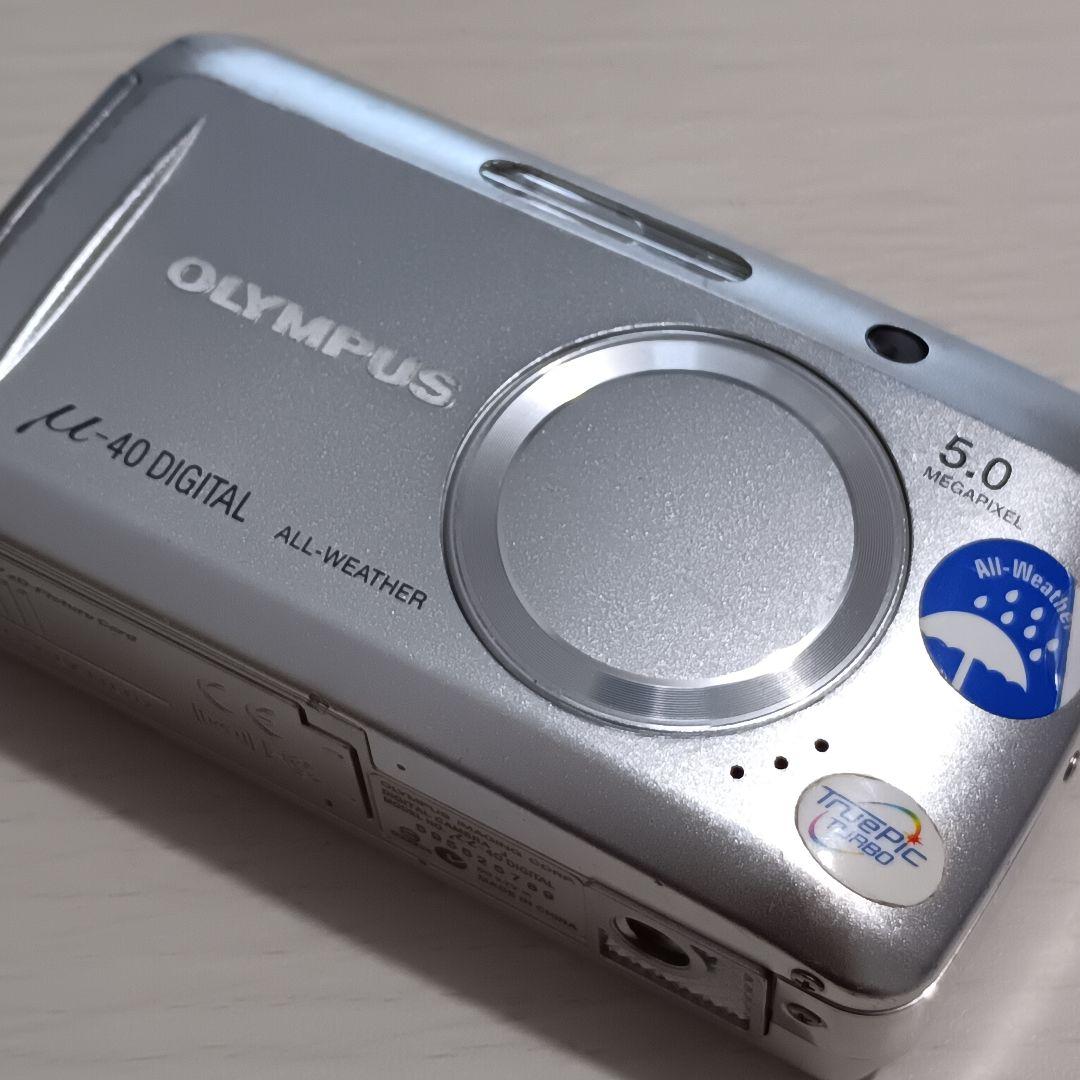 【ジャンク】OLYMPUS μ-40 DIGITAL