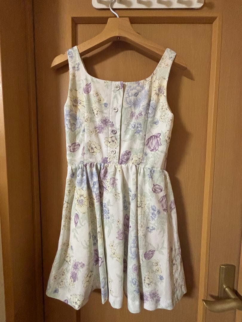 dazzlin花柄 ノースリーブ ワンピース