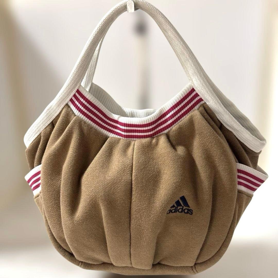 『新品未使用』adidas アディダス トートバッグ ブラウンadidas;未使用