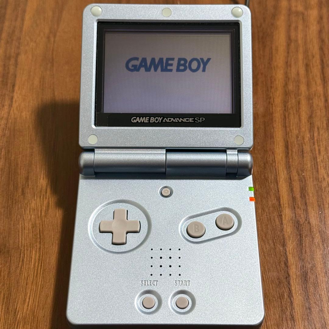 ゲームボーイアドバンス SP シルバーGAMEBOY ADVANCE;有些许损伤或污渍