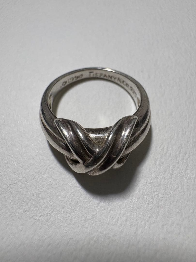 ティファニー TIFFANY シグネチャークロス リング 7号 SV925